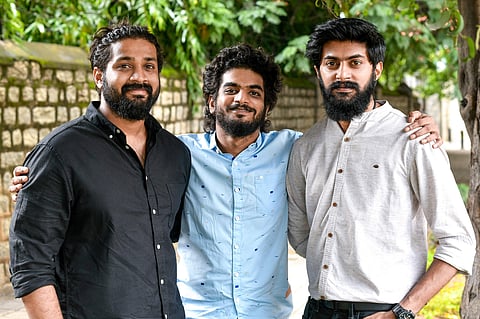 Arjun Krishna, Anand Rama Krishnan and Arjun Davis (Pics: Shola Films)
