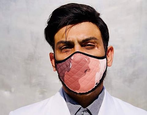 The masks were launched on June 25, World Vitiligo Day