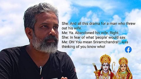 Dr Anindya Sen posted his 'joke' on Ram-Sita-Modi on Aug 6| Pic: Edexlive
