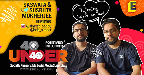 Saswata and Susruta Mukherjee | Graphic: Naveen Kumar Manoharan