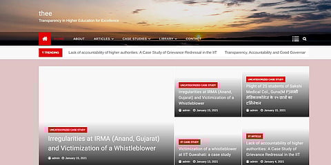 The website was started in January 2021