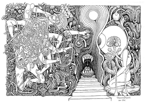 Art | (Pic: Tanmoy Kayesen)