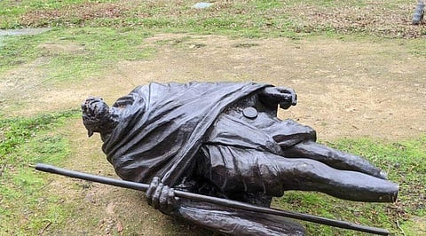 Gandhi statue