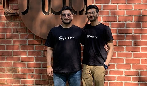 Founders of Widhya, Rahul Arulkumaran and Rishabh Singh