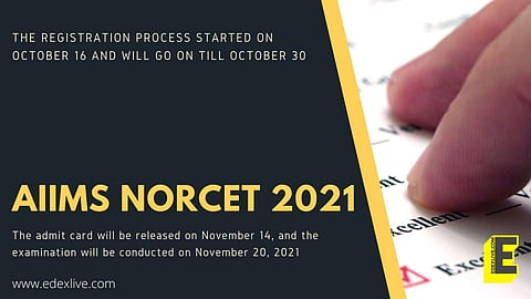 AIIMS NORCET 2021: Registration to end on October 30. Here's all you really need to know