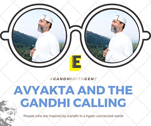 Avyakta is a man on a mission | Pic: Edexlive