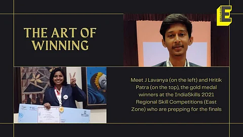 Meet the winners | Pic: (J Lavanya, Hritik Patra and Edexlive)