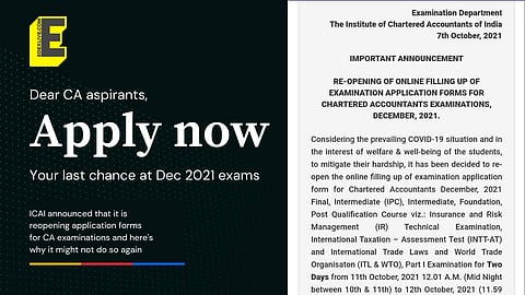 Take note | (Pic: ICAI and Edexlive)