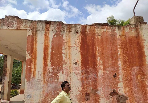Government High School in Sira (Pictures: G Subhash Chandra)