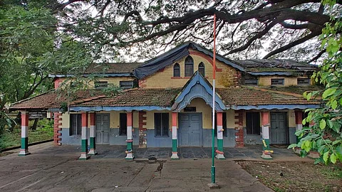 Government Tamil Higher Primary School that lacks electricity (Picture: Ashish Krishna)