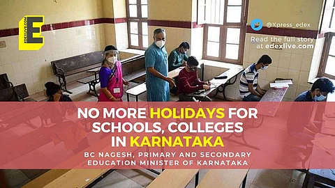 No plans to declare holiday for schools and colleges (Pic: EdexLive/Shriram B N)