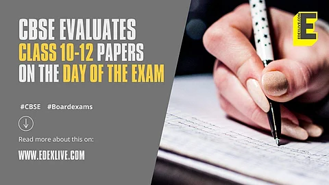 CBSE evaluates OMR sheets of term 1 board exams on the same day as the exam