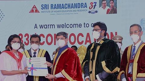 Image from the convocation | Pic: SRIHAR