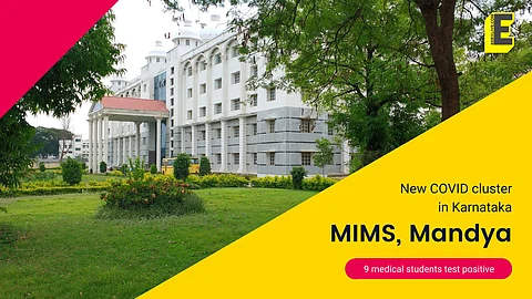 Medical students in Mandya test positive for COVID-19, gives rise to new cluster