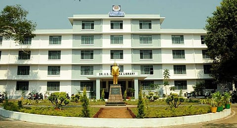 Dr V S Krishna Library in Andhra University campus