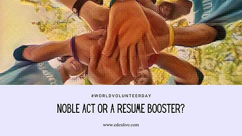 World Volunteers' Day: Is volunteering a sign of noble intentions or is it a resume-boosting photo op?