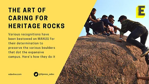 Rocks and how they preserve them | (Pic: MANUU and Edexlive)