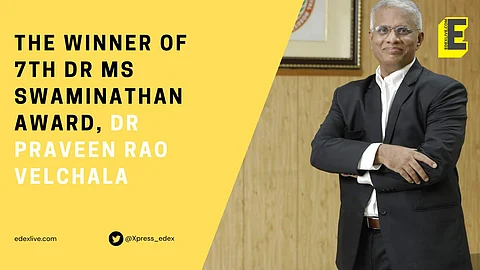 Meet Dr Praveen Rao, VC of Telangana's agriculture varsity who has won the Dr MS Swaminathan Award