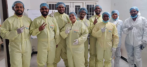 The team at Space Kidz India | Pic: Space Kidz