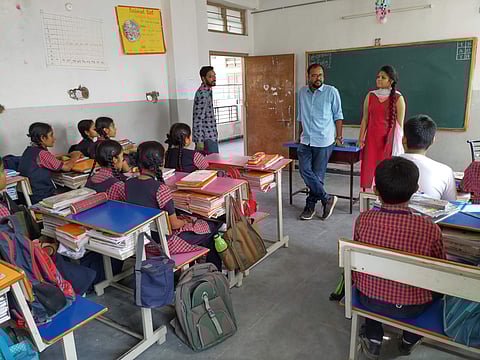 In class | (Pic: Coding For All)