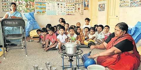 Anganwadi (Pic: Express)