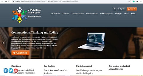 eVidyalaya platform