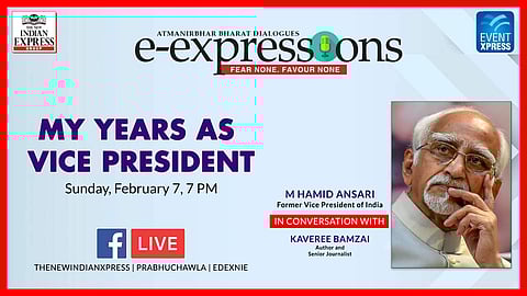 Hamid Ansari | Pic: Express