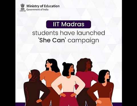 She Can is run in collaboration with various NGOs, schools and colleges around the country