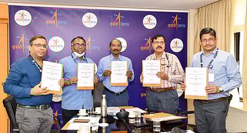 ISRO team at MOU signing | Pic: NIT Rourkela