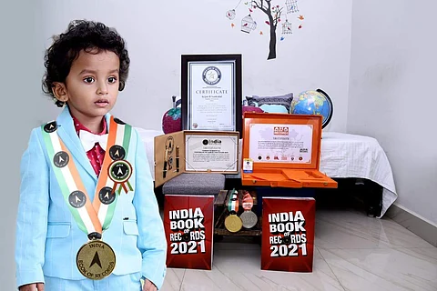 Meet the three-year-old who can name every country and its capital city in under 30 minutes! 