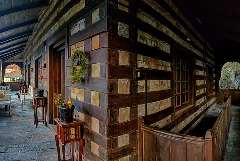 Kath-Kuni uses interlocked wooden panels and stone to build structures (Pics: Rahul Bhushan)