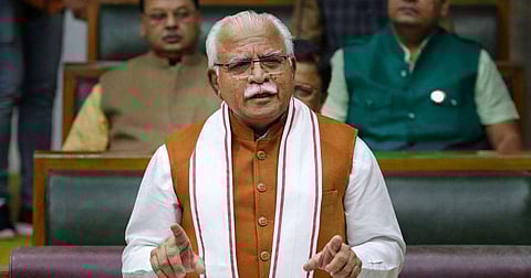 Haryana Chief Minister Manohar Lal Khattar