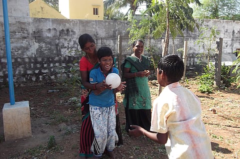 Kids at the school are encouraged to play, dance, do yoga and also taught some vocational skills | Pic: Selvarani Rajaratnam