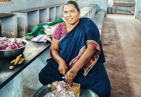 Shyamala at work