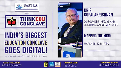 Kris Gopalakrishnan at ThinkEdu 2021 | Pic: Edexlive
