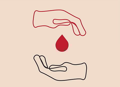 Blood Donor Connect's logo | Pics: Riya Gupta