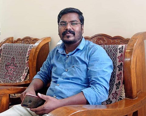 T S Goravara, Editor and Founder of Sangaata Pustaka, a Kannada literary journal (Pictures: T S Goravara)