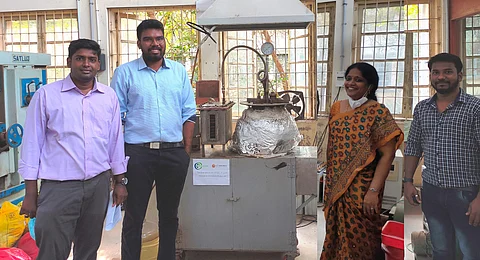 This IITM start-up's solar-powered device can turn plastic waste, PPE into usable furnace oil