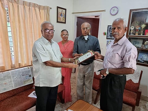 Following an illustrious career, George Koshy retired in 1991