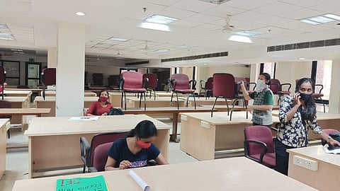 JNU library (Pic: JNUSU)