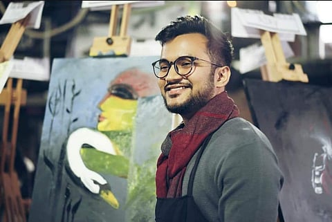 Henil Mistry, artist and an engineer (PicturesL Instagram)