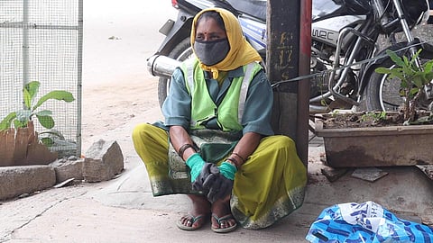 On her own | (Pic: Sneha Menon)