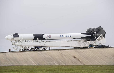 The dragon capsule (Pic: NASA)