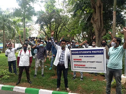 Students from various parts of the state came together for the protest (Pics: Sourced)