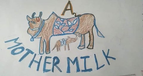 This is how a nine-year-old helped her mother 'milk' WeHub's attention
