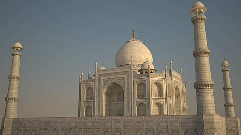 Simulation of Taj Mahal | (Pic: Athik Mohamed M)