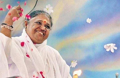 Mata Amritanandamayi (Pic: TNIE)