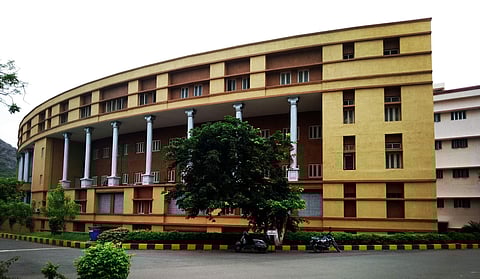 Parliament bhavan of GITAM University | Pic: Wikimedia Commons