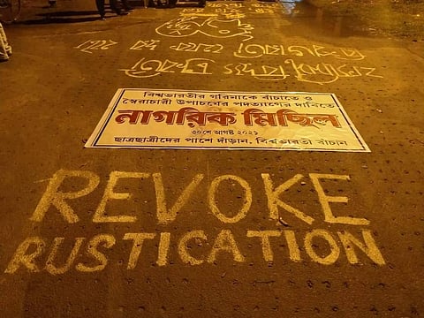 Locals have also joined in the protest (Pic: Sourced)