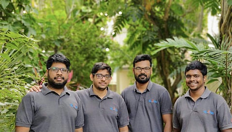 (From left) Adarsh Lakshmanan, Ashwin Badri, Niranjan Kumar and Abinesh Ekambaram | Pics: Abinesh Ekambaram